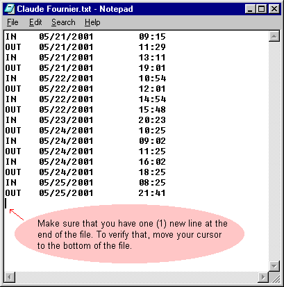 Lion Clock - Time clock software that replaces your paper time cards